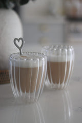 Double Walled Coffee Glasses - Bubble