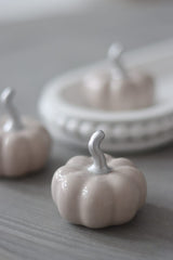 Ceramic Pumpkin Autumn - Tiny 4PC