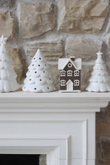 LED Christmas house - Dark Brown