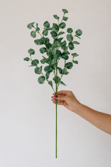 Faux Eucalyptus Spray - Green