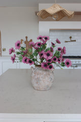 Faux Flowers - Anemone - Purple