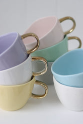 Irregular Stoneware Mug - Grey