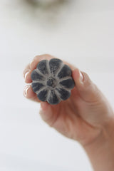 Black Stone Resin Pumpkin - Tiny 4Pc Set