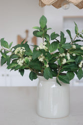 Faux Flowers – Queen Anne Lace Spray