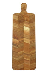 Herringbone Wooden Chopping Board - Large