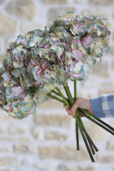 Faux Flowers - Lavender Hydrangea Stem