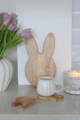 Bunny Chopping Board & Coasters Bundle