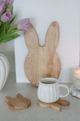 Bunny Chopping Board & Coasters Bundle