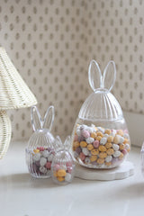 Glass Bunny Jar Bundle – Fluted