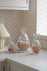 Glass Bunny Jar Bundle – Fluted