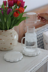 Bedside Glass Carafe and Mug