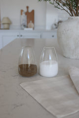 Glass Salt & Pepper Shakers