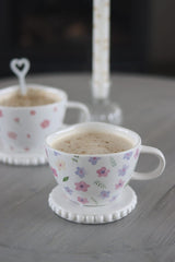 Ceramic Flower Mug - Bloom