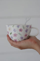 Ceramic Flower Mug - Bloom