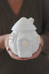 LED Pumpkin House