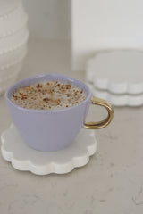 Irregular Ceramic Mug - Lilac