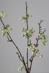 Faux Flower Arrangement Bundle – Green Berry