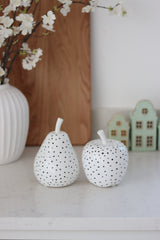Large Polka Dot Apple & Pear Set