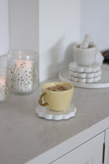 Irregular Stoneware Mug - Butter Yellow