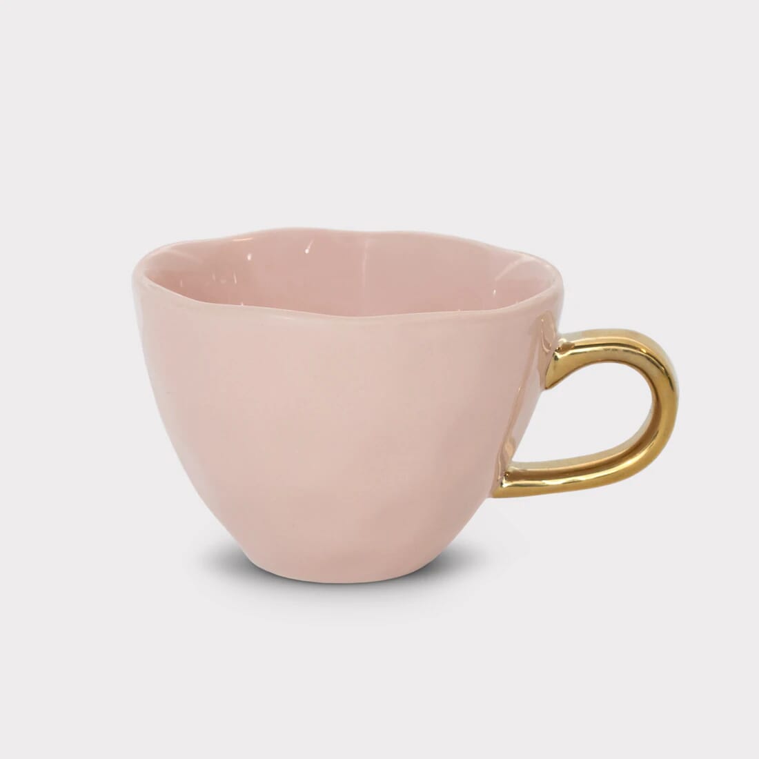 Irregular Ceramic Mug - Pink