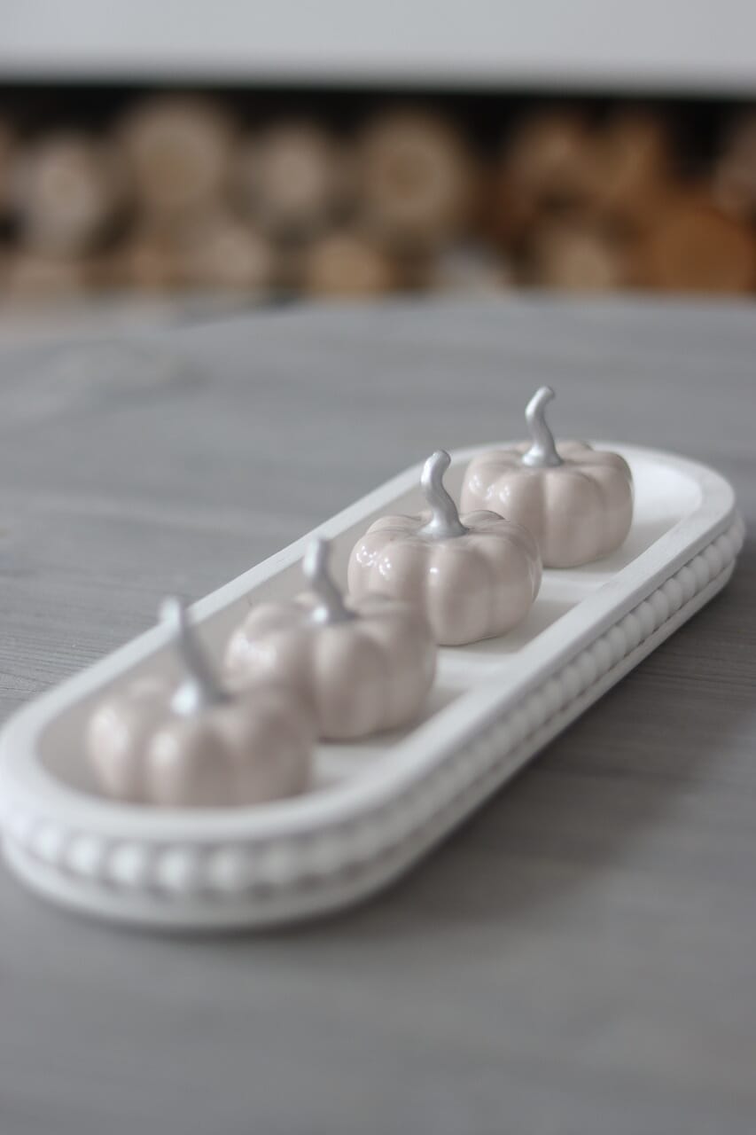 Ceramic Pumpkin Autumn - Tiny 4PC