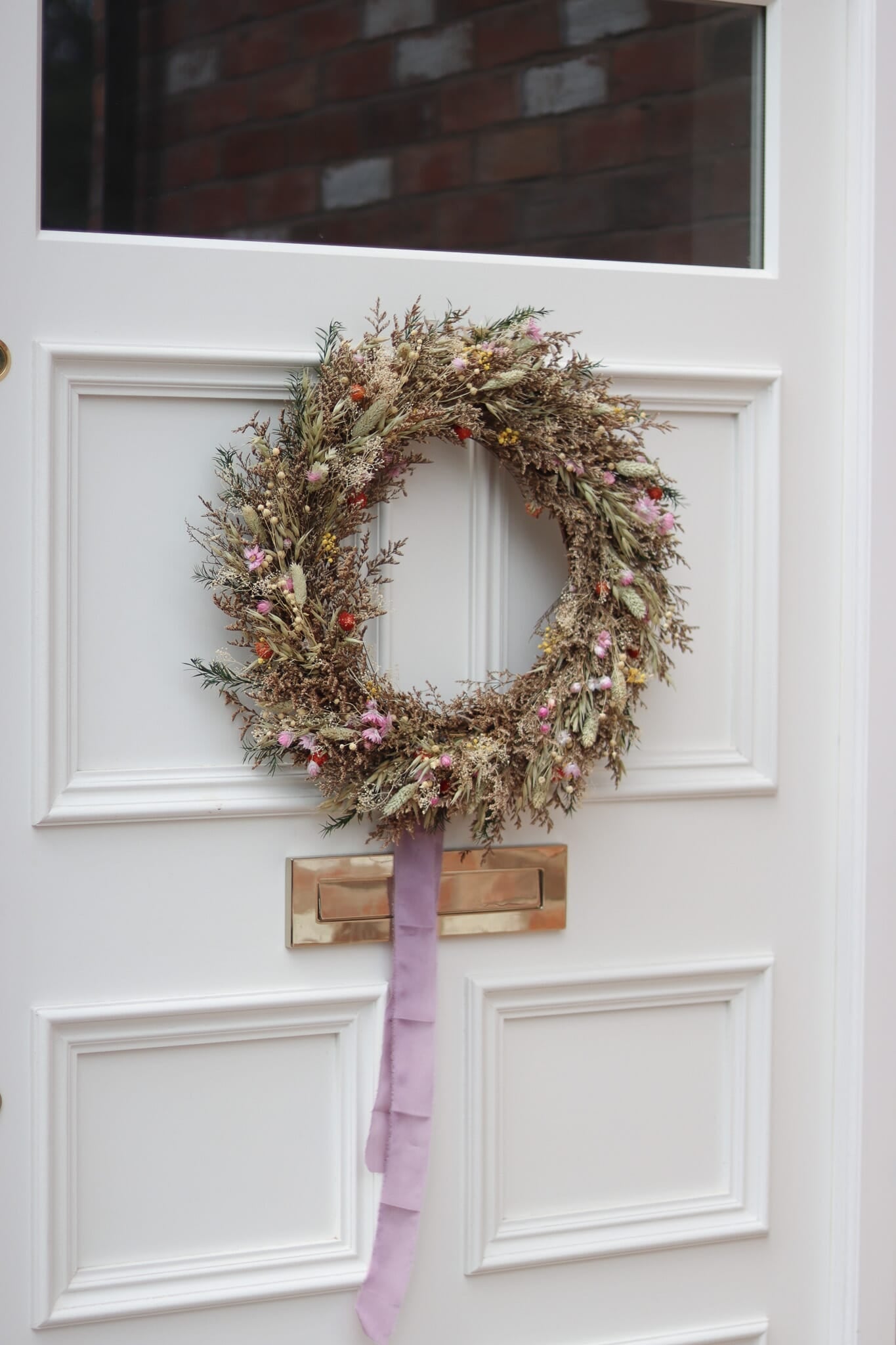 Dried Wreath - Natural