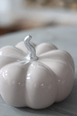 Ceramic Pumpkin Autumn- Large