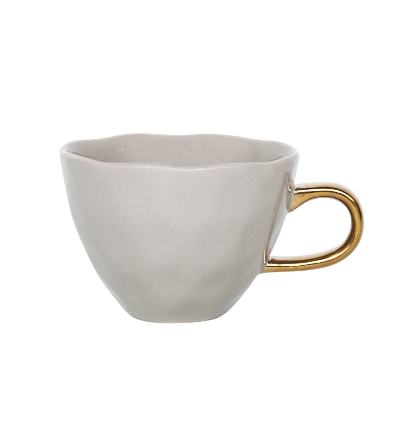 Irregular Stoneware Mug - Grey