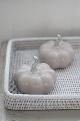 Ceramic Pumpkin Autumn - Medium 2PC