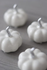 Ceramic Pumpkin Speckled - Tiny 4PC