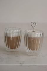 Double Walled Coffee Glasses - Bubble
