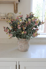 Faux Flowers - Blush Tip Eucalyptus
