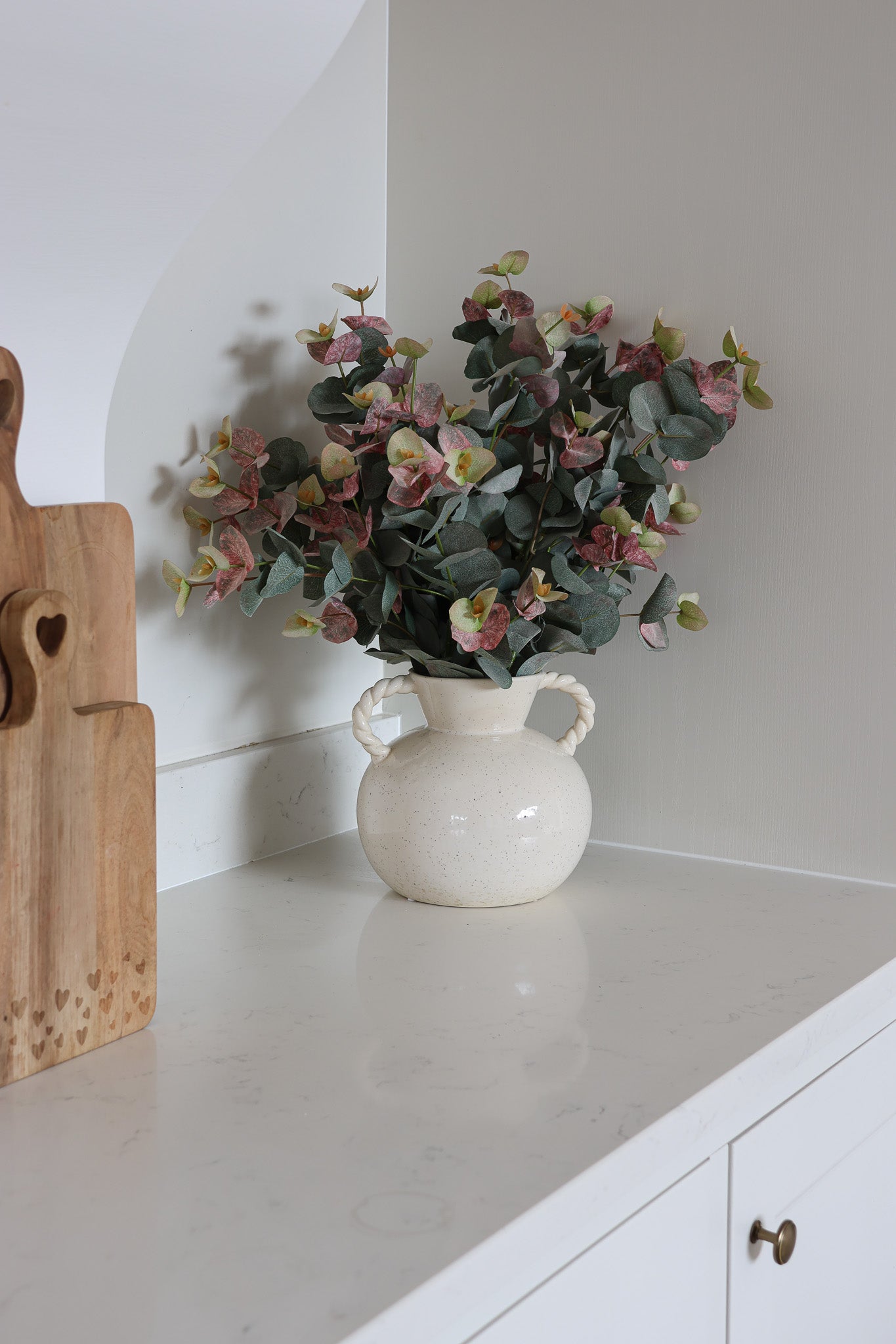Faux Flowers - Blush Tip Eucalyptus