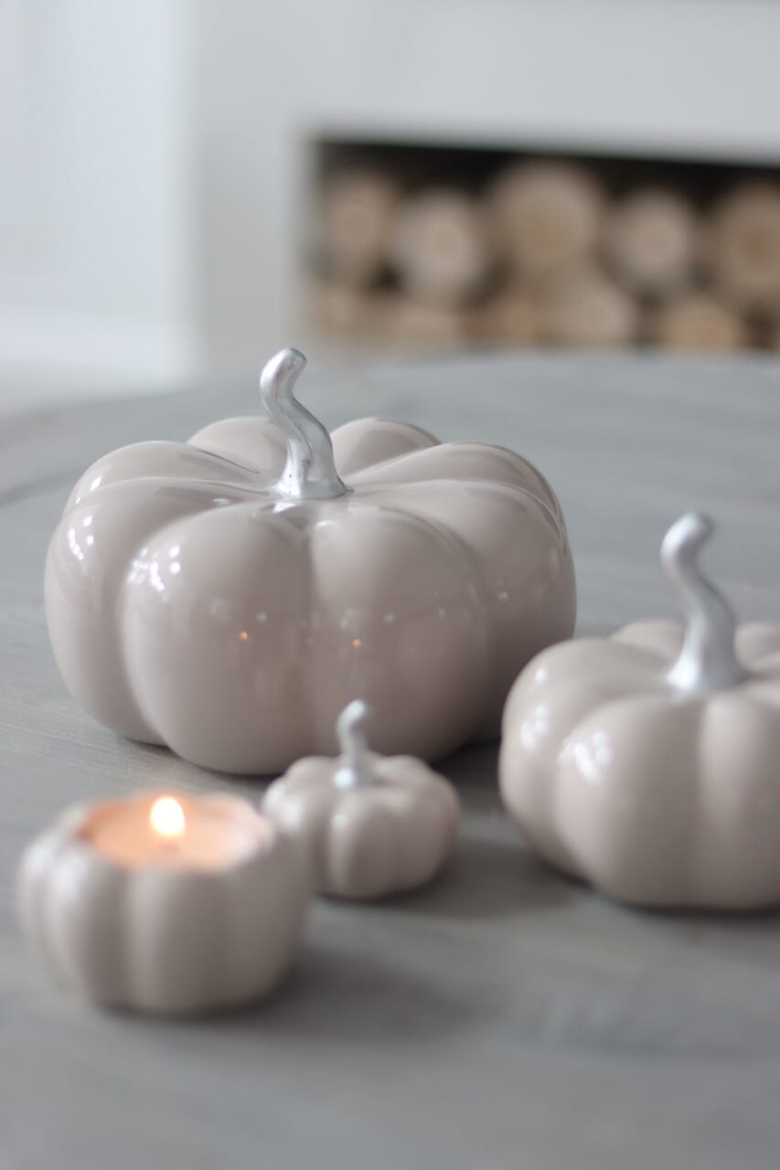 Ceramic Pumpkin Autumn- Large