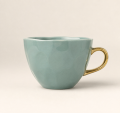 Amber Green Irregular Mug