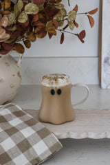 Frosted Glass Ghost Mug