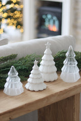 Frosted Glass Tree Set