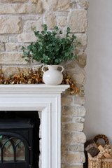 Faux Eucalyptus Spray - Green