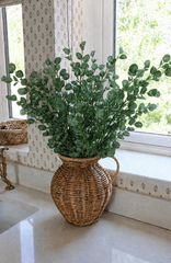 Faux Eucalyptus Spray - Green