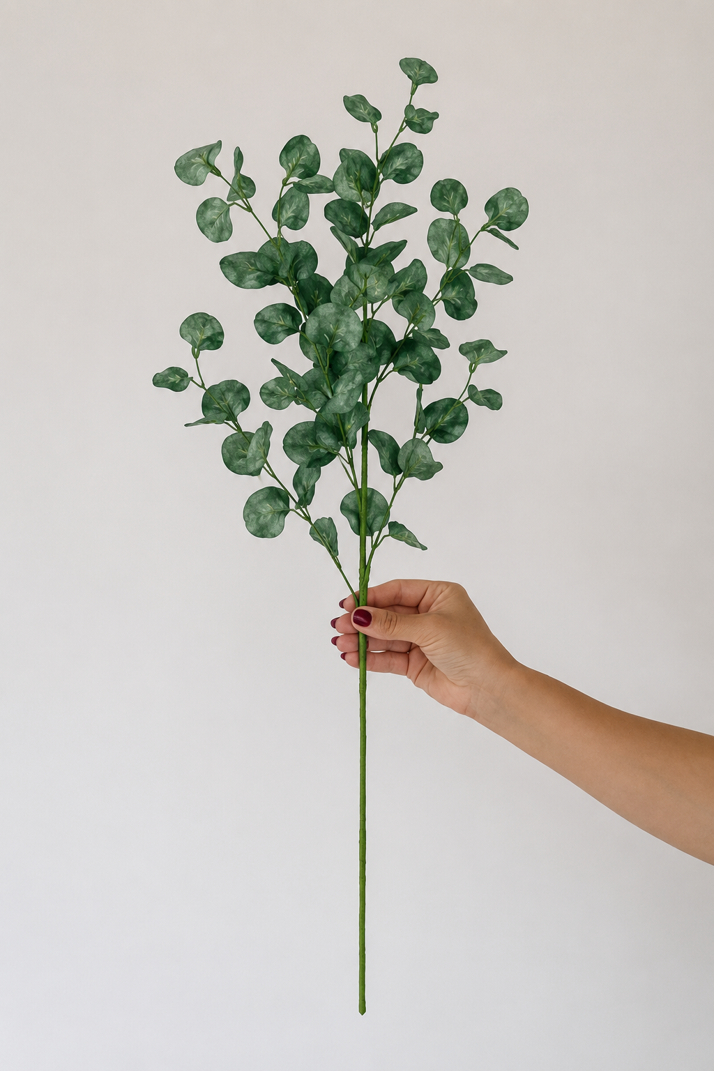Faux Eucalyptus Spray - Green