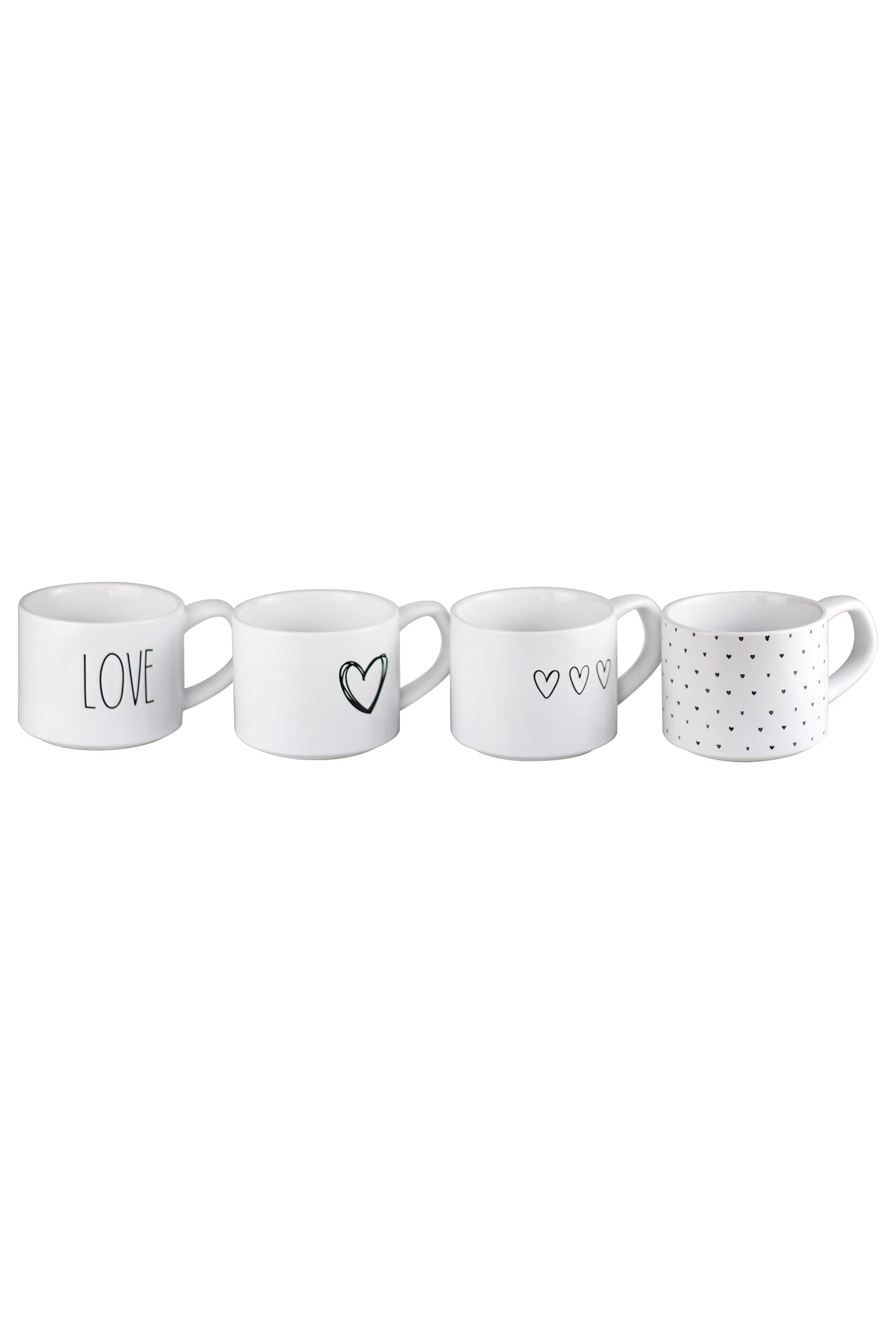 Ceramic Stacking Mugs