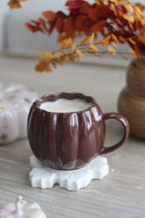 Large Pumpkin Mug - Brown