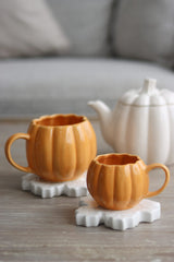Large Pumpkin Mug - Ochre
