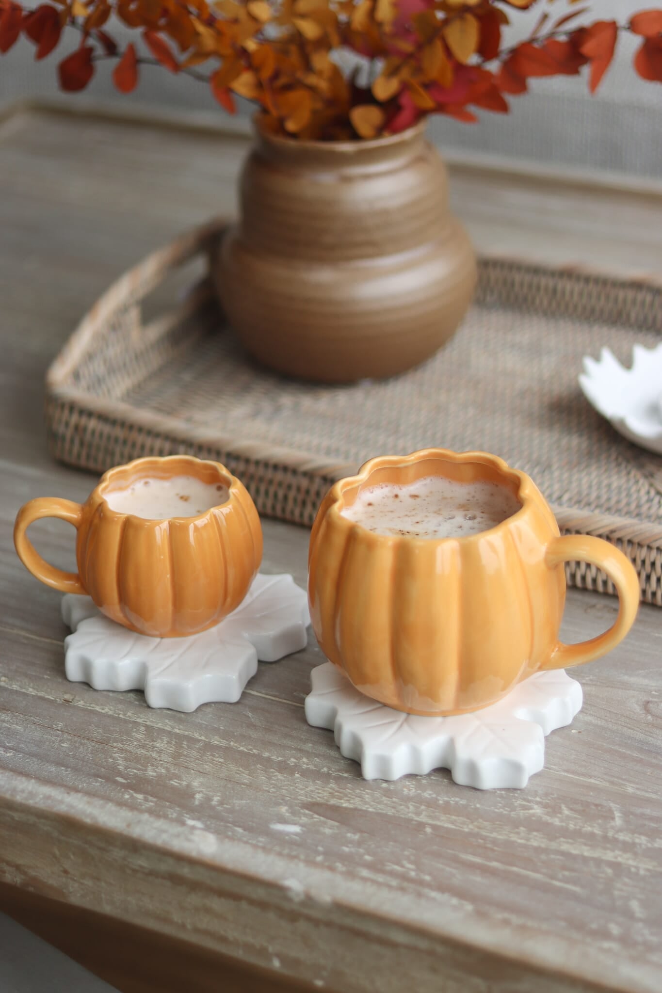Large Pumpkin Mug - Ochre