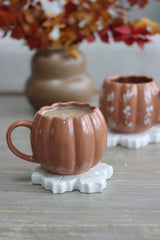 Large Pumpkin Mug - Mocha