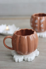 Large Pumpkin Mug - Mocha