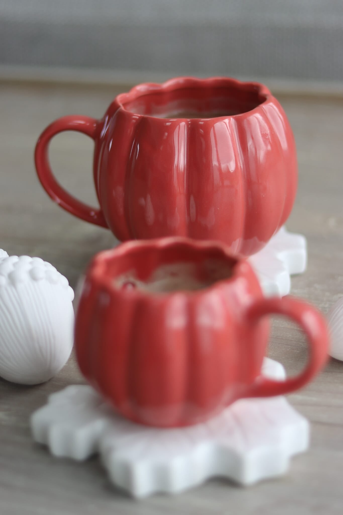 Large Pumpkin Mug - Apricot