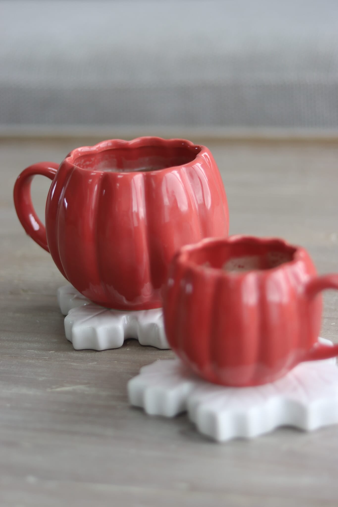 Large Pumpkin Mug - Apricot