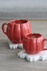 Large Pumpkin Mug - Apricot