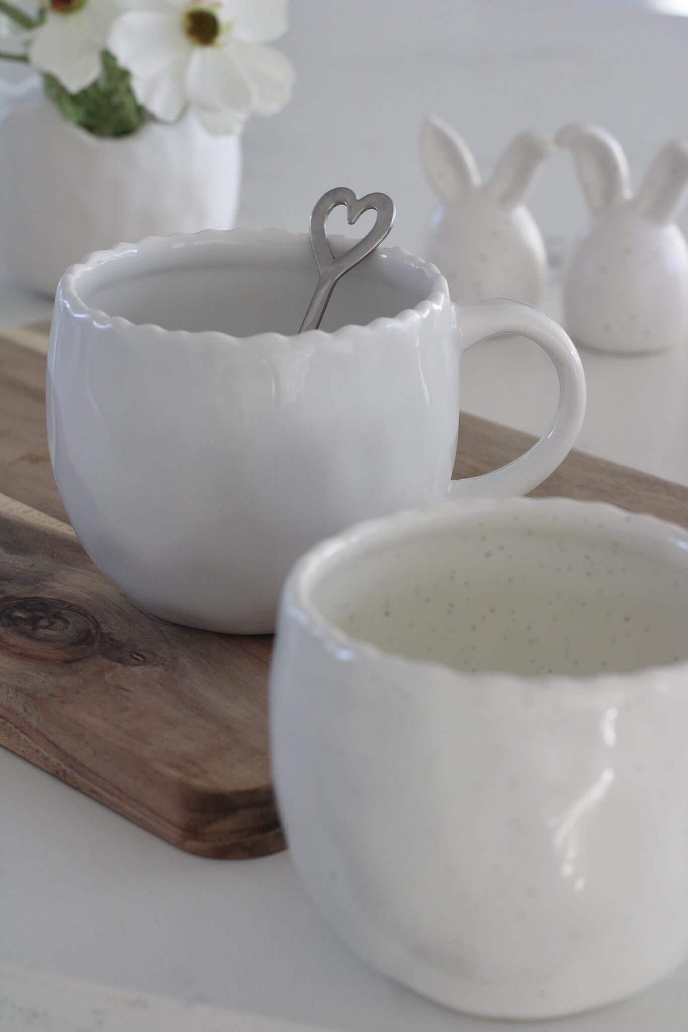 Ceramic Egg Mug - Pink